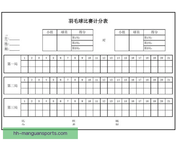 羽毛球比赛安排及时间表